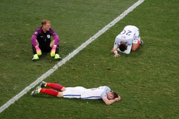 انگلیس به ایسلند شگفتی‌ساز باخت و حذف شد