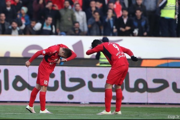 عکس/ رونمایی از شادی گل جدید پرسپولیسی‌ها