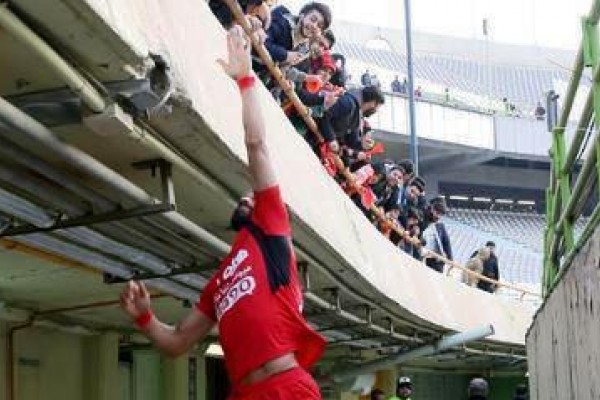 عکس/ پاسخ جالب رضاییان به احساسات تماشاگران