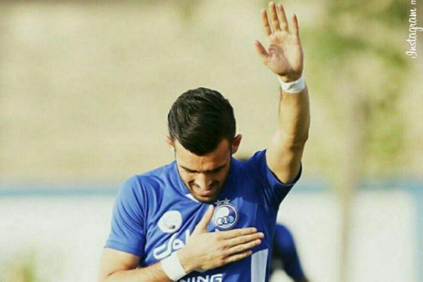  عکس/ دلنوشته بختیار رحمانی برای هواداران 