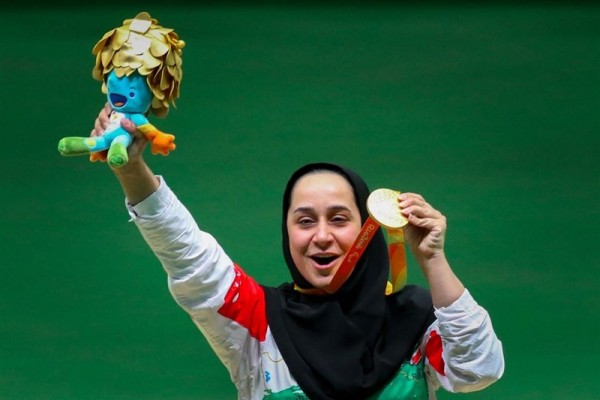 ساره جوانمردی یکی از «ورزشکاران تماشایی» تیراندازی معلولان شد 