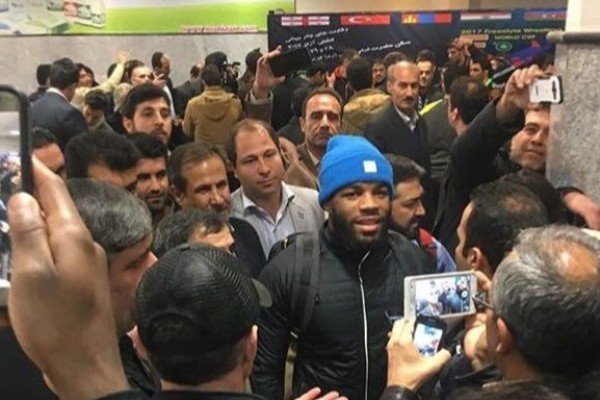  اظهارات جردن باروز پس از ورود به ایران 