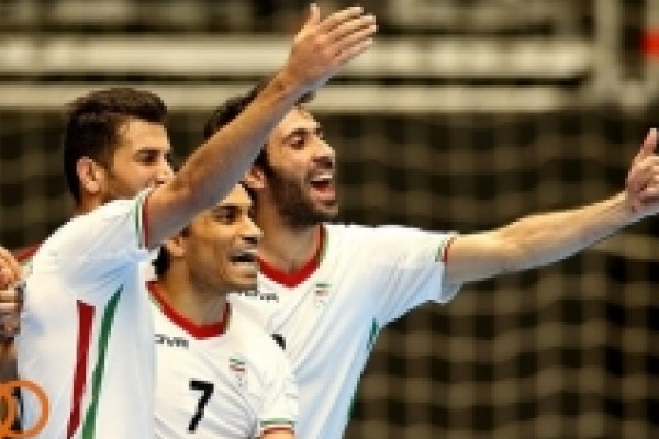  فوتسال ایران در رده ششم جهان و اول آسیا