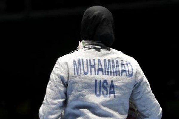 ورزشکار باحجاب آمریکایی در المپیک +عکس