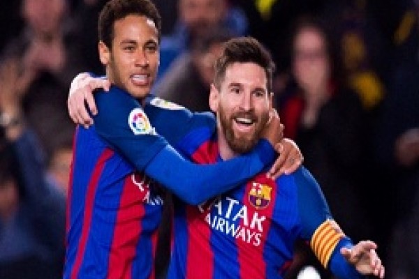 بارسلونا 5 - سلتاویگو 0/تمرین گلزنی برای جبران در لیگ قهرمانان