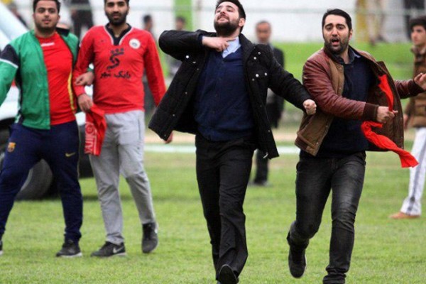 فاجعه در فوتبال ایران؛صحنه هایی که تا به حال ندیده اید
