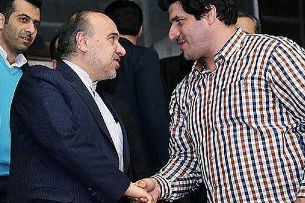 پیام قدردانی رسول خادم از وزیر ورزش 