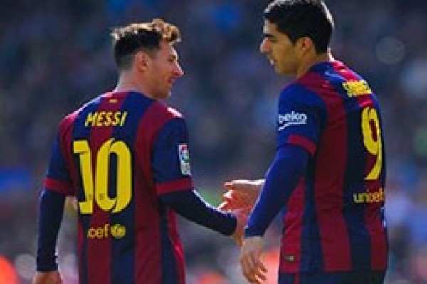 جشن یکصدمین بازی MSN در مالاگا 