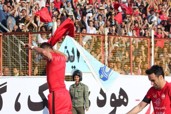 اشک های کعبی پس از گل تماشایی