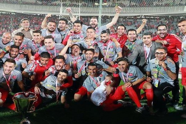 عکس/ متفاوت‌ترین جشن قهرمانی پرسپولیس اینجا برگزار شد