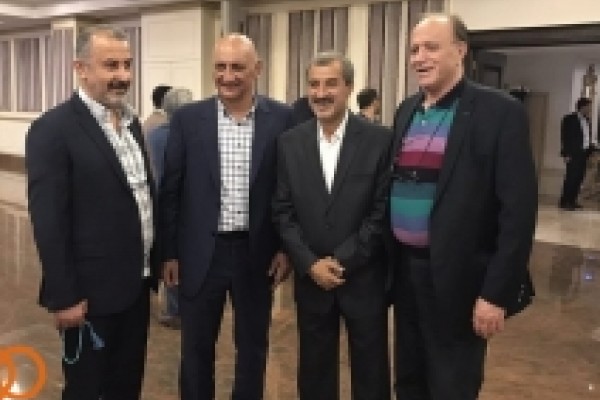  عکس/ حضور استقلالی‌ها در مراسم تجلیل از ابراهیم صادقی