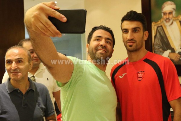 سلفی با پرسپولیسی‌ها در خاک عمان