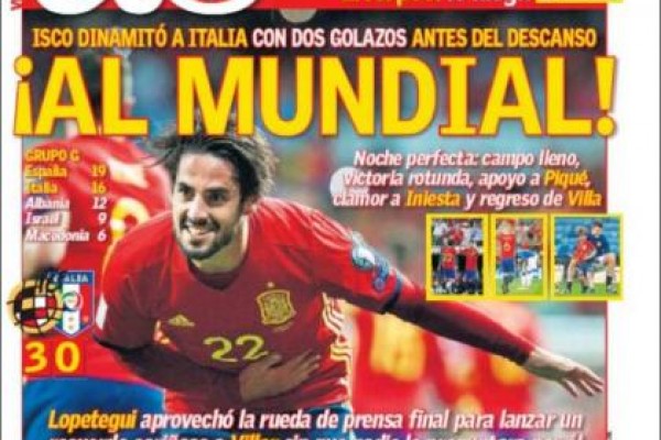 روزنامه‌های ورزشی خارجی 03 سپتامبر