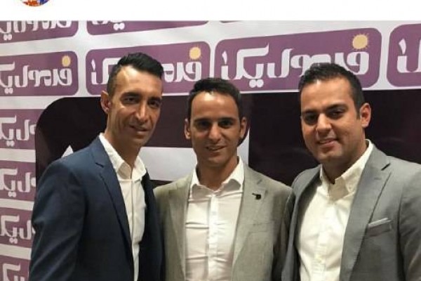  عکس/ پیام تبریک عنایتی به آقای گل استقلال