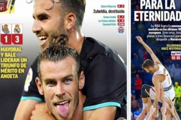 روزنامه‌های ورزشی خارجی 18 سپتامبر 2017