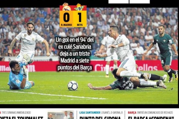 روزنامه‌های ورزشی خارجی 21 سپتامبر 2017