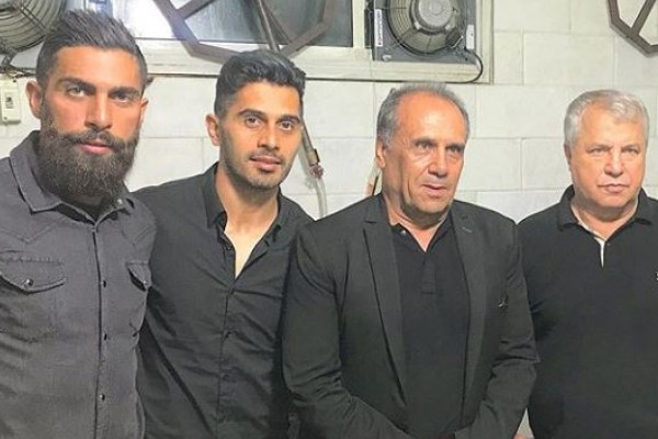 ورزشکاران در هیئت پروین