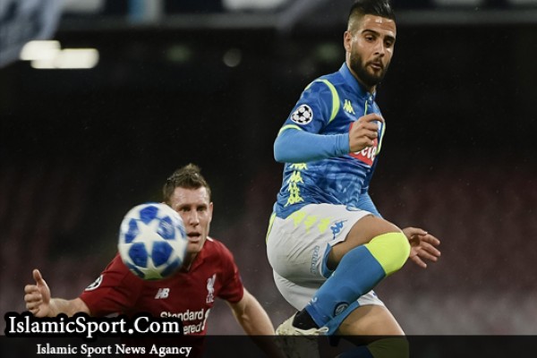 ناپولی 1-0 لیورپول؛ پیروزی دراماتیک شاگردان آنچلوتی با گل دیرهنگام اینسینیه