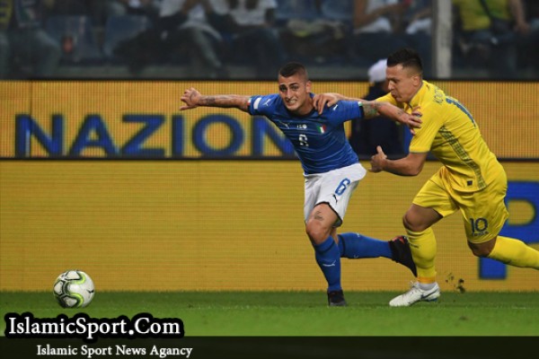 ایتالیا 1-1 اوکراین؛ همچنان در انتظار کسب پیروزی