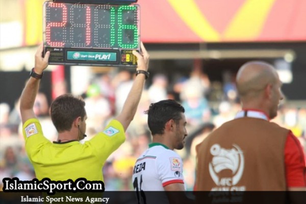 AFC استفاده از تعویض چهارم در جام ملت‌ها را تأیید کرد 