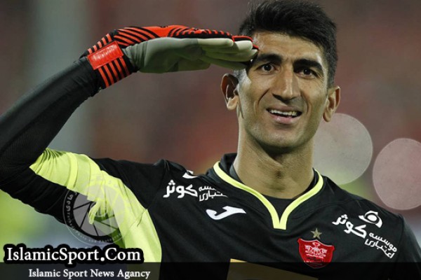 علیرضا بیرانوند بهترین بازیکن دیدار پرسپولیس - السد شد