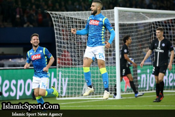 پاری سن ژرمن 2-2 ناپولی/ فرار از شکست با گل ثانیه های پایانی دی ماریا