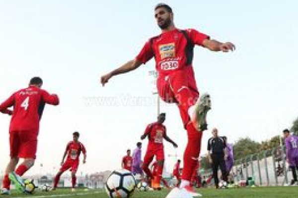 عکس/ بازگشت نوراللهی به تمرینات پرسپولیس