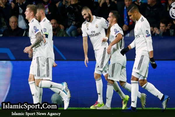 ویکتوریا پلژن 0-5 رئال مادرید/ فریاد لوس بلانکوس، جمهوری چک را لرزاند
