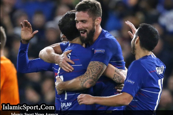 چلسی 4-0 پائوک/ژیرو و اودوی درخشیدند و حالا نوبت ساری است تا بیاندیشد