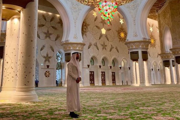سرخیو راموس:  احترام و ستایش برای این مکان تک! تشکر از امارات بابت مهمان نوازی فوق العاده