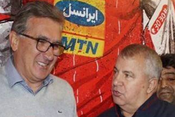  عکس/ پیراهن تیم ملی کرواسی هدیه برانکو به پروین