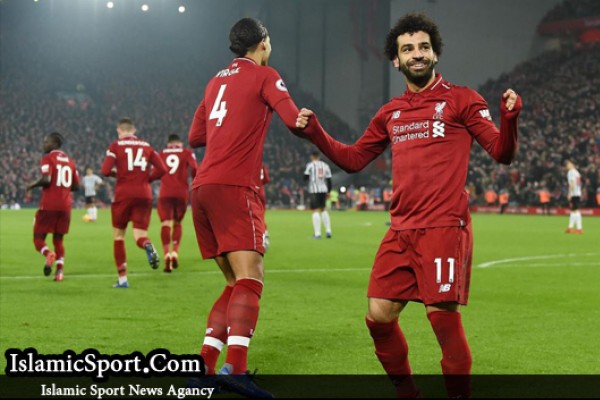 لیورپول 4-0 نیوکاسل/ قرمزها صدر جدول را محکم چسبیده‌اند