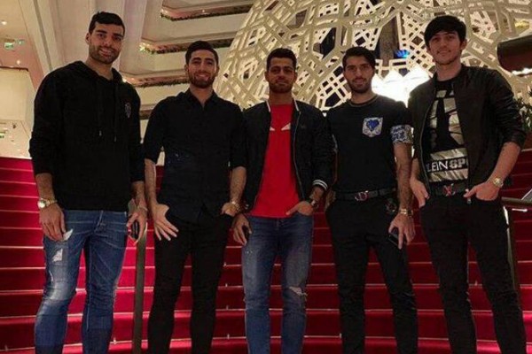 عکس/ گردش شبانه ملی پوشان در دوحه