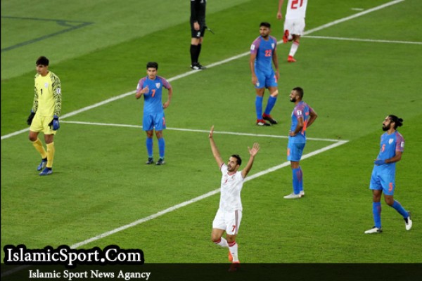 امارات 2-0 هند/ ببرهای آبی حریف میزبان نشدند