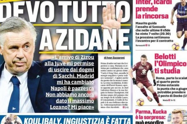 روزنامه‎های ورزشی خارجی 19 ژانویه 2019