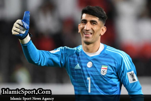 بیرانوند در جمع ۱۰ نفر برتر یک‌هشتم نهایی جام ملت‌های آسیا