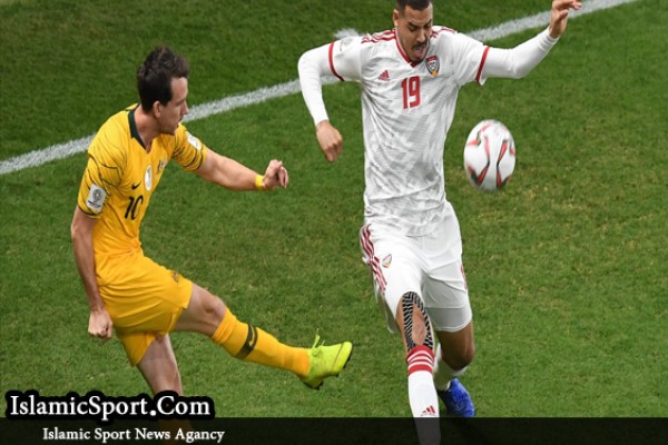 امارات 1-0 استرالیا/ یک اشتباه کافی بود تا میزبان به نیمه نهایی برود!
