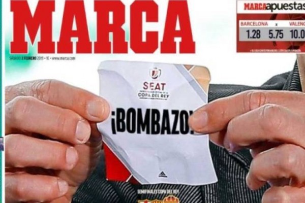 روزنامه‎های ورزشی خارجی 2 فوریه 2019