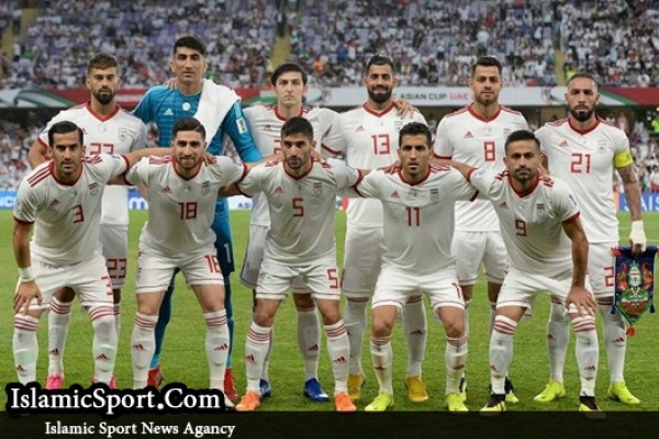 تداوم صدرنشینی تیم ملی ایران در آسیا در تازه‌ترین رده‌بندی فیفا
