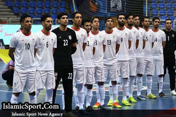 فوتسال ایران در رده سوم رنکینگ جهانی 