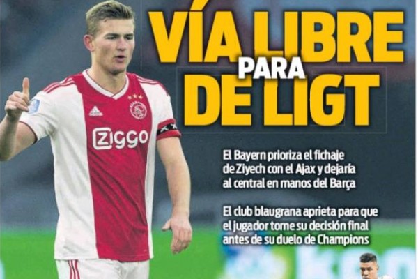 روزنامه‌های ورزشی خارجی 1 آپریل 2019