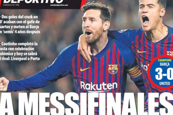 روزنامه‎های ورزشی خارجی 17 آپریل 2019