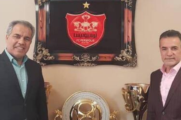  عکس/ مدیرعامل مستعفی و جدید پرسپولیس