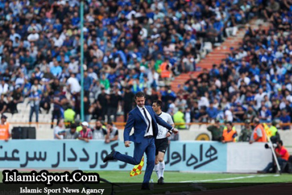  استراماچونی: قبل از گل موقعیتی از پرسپولیس ندیدم/ نتیجه عادلانه مساوی بود
