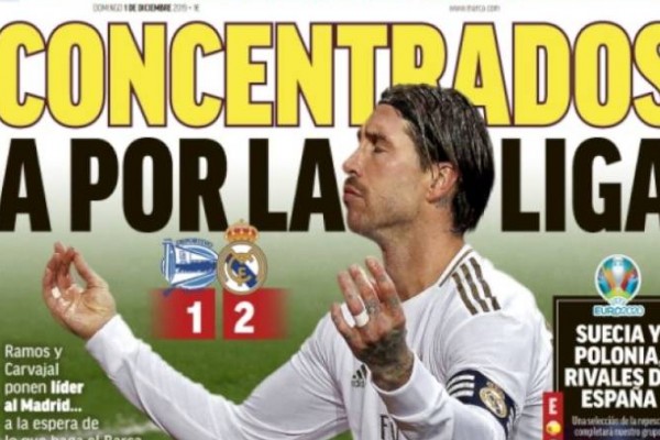 روزنامه‌های ورزشی خارجی 1 دسامبر 2019